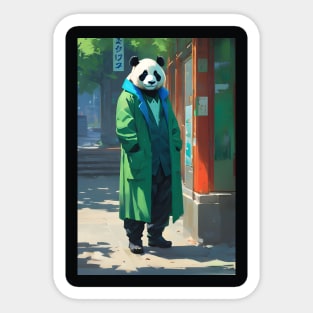 Surgeon panda after graduation Sticker